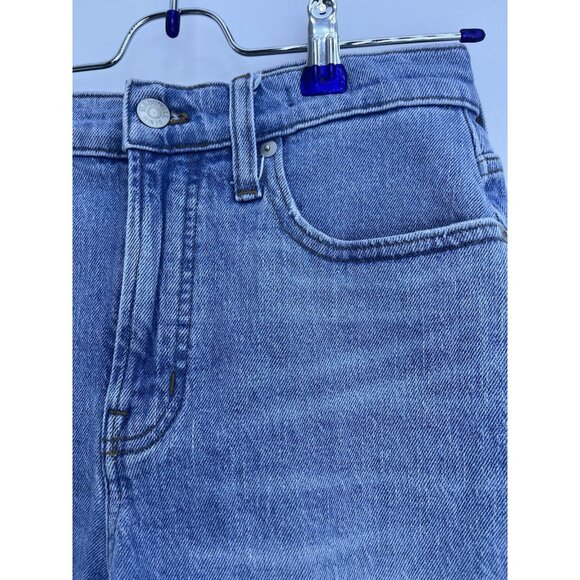 Madewell  Short Women’s The Perfect Mid-Length Jean Short - Size 25 - Picture 13 of 15